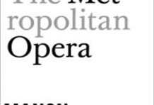 Manon-Metropolitan Opera